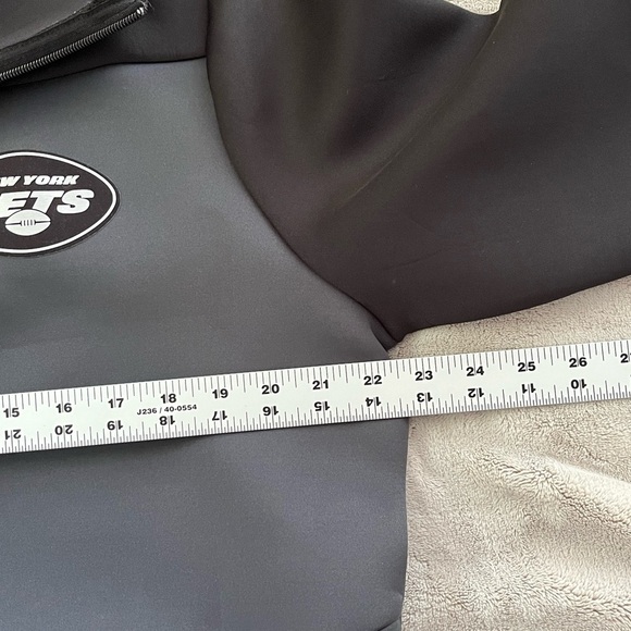 Men's Antigua Charcoal New York Jets Full-Zip Hoodie Large New Activewear - Picture 12 of 14